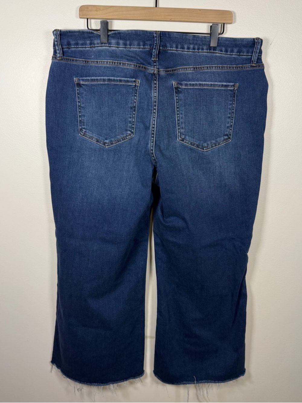 Kut From The Kloth Meg Fab Ab Wide Leg High Rise Blue Jeans Womens Size 18P - Picture 5 of 7